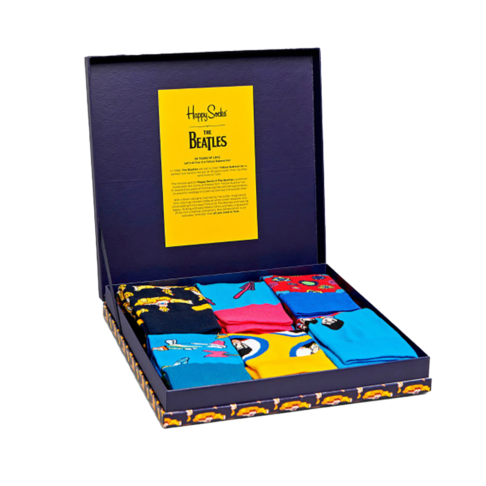 The Beatles x Happy Socks Collector Box Set x6 - Pack #2