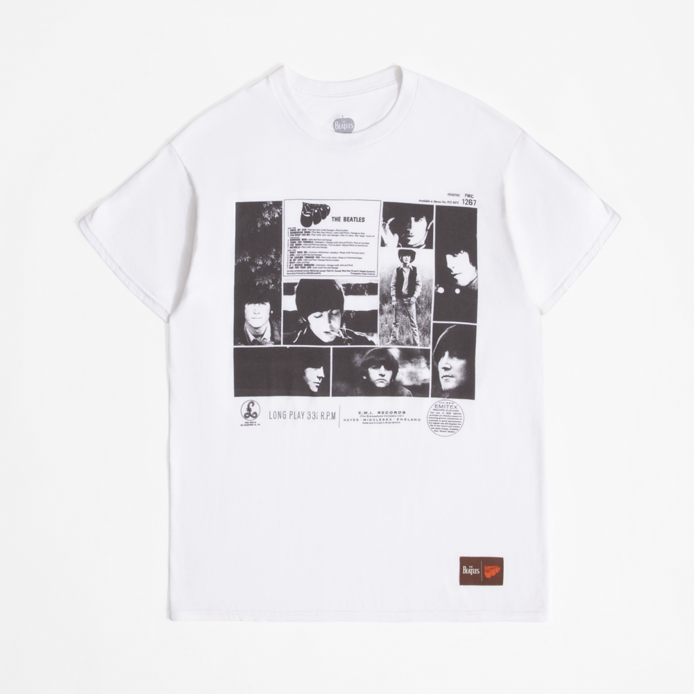 Rubber Soul White Montage Tee - The Beatles Official Store
