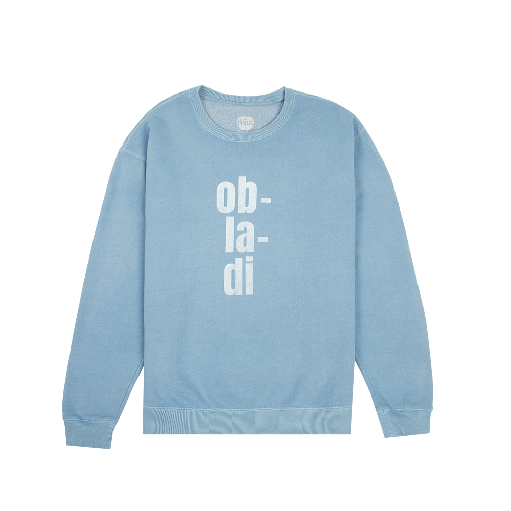 Ob-La-Di Blue Crewneck Front