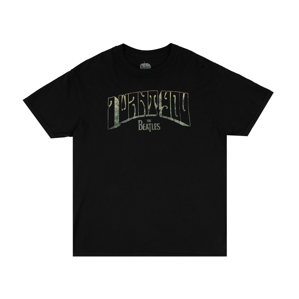 She's So Heavy Black T-Shirt Front