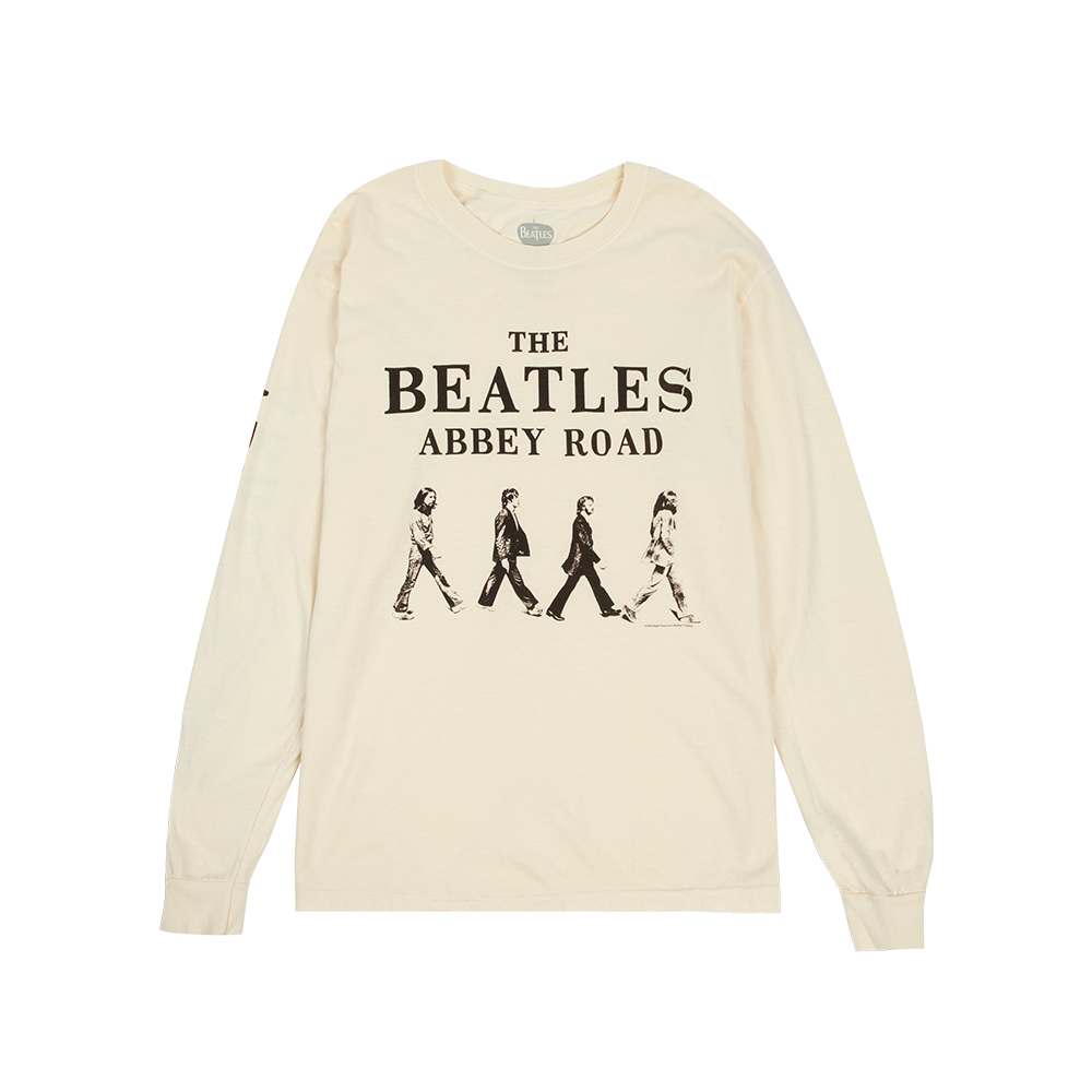 Abbey Road Ivory Longsleeve Shirt The Beatles Official Store