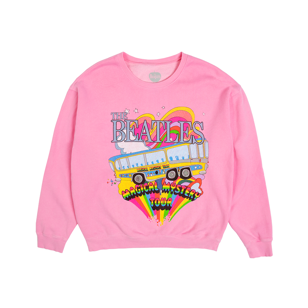 Magical Mystery Tour Pink Crewneck