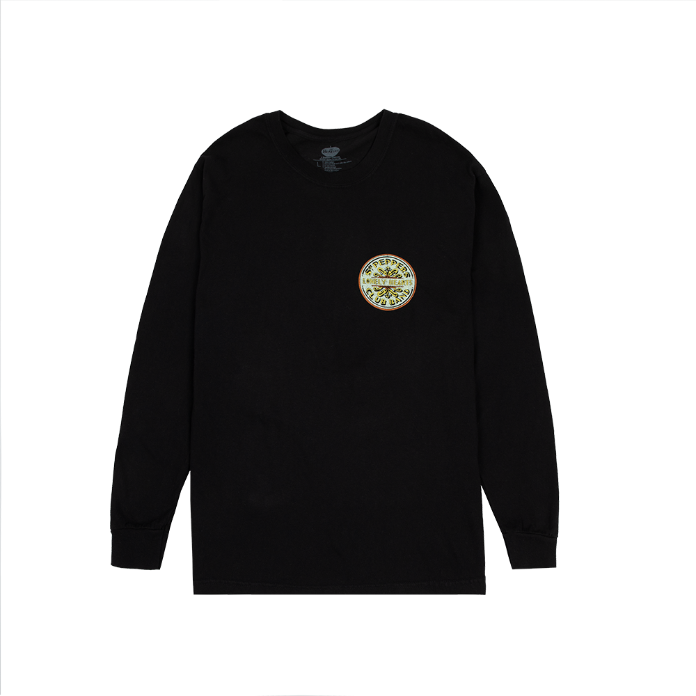Sgt. Pepper Black Longsleeve Shirt Front