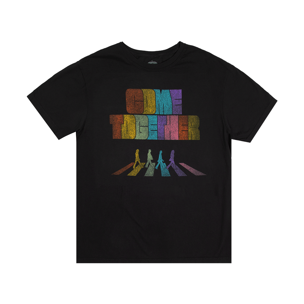 Come Together Black T-Shirt Front