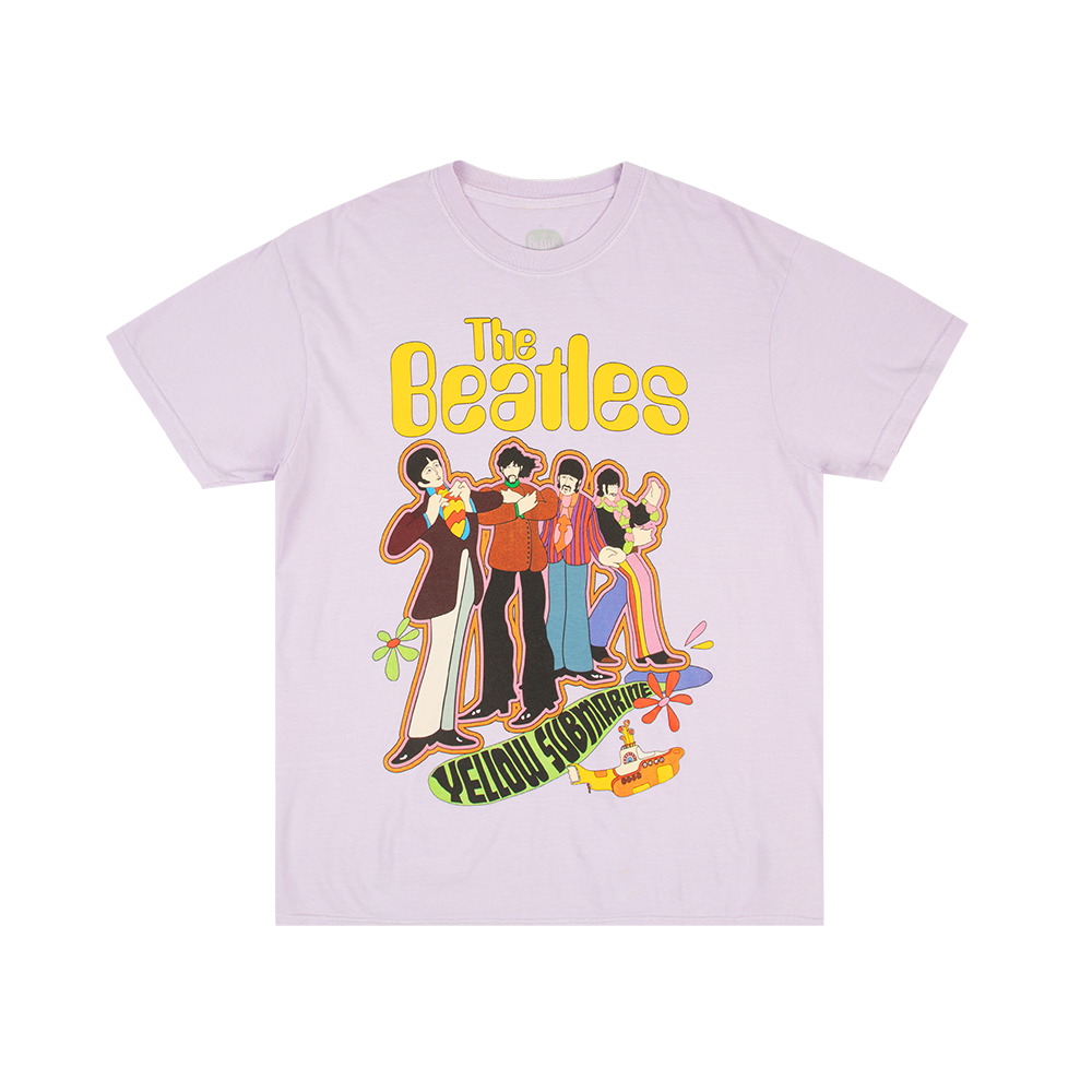 Yellow Submarine Purple T-Shirt - The Beatles Official Store Yellow Submarine Purple T-Shirt - The Beatles Official Store