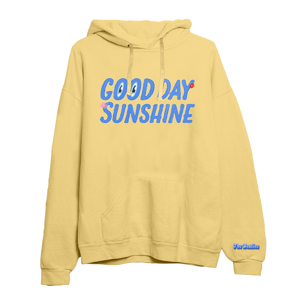 Good Day Sunshine Yellow Hoodie The Beatles Official Store