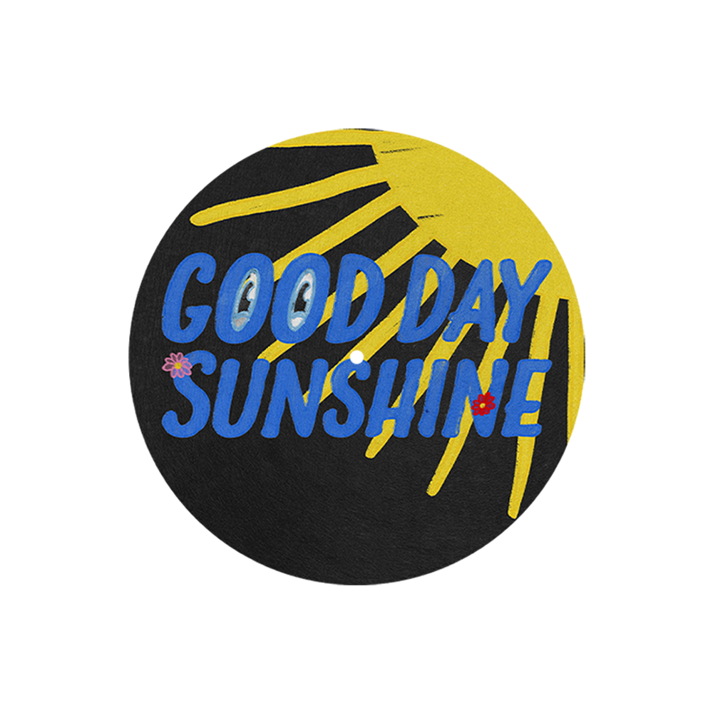 Good Day Sunshine Black Slipmat Front