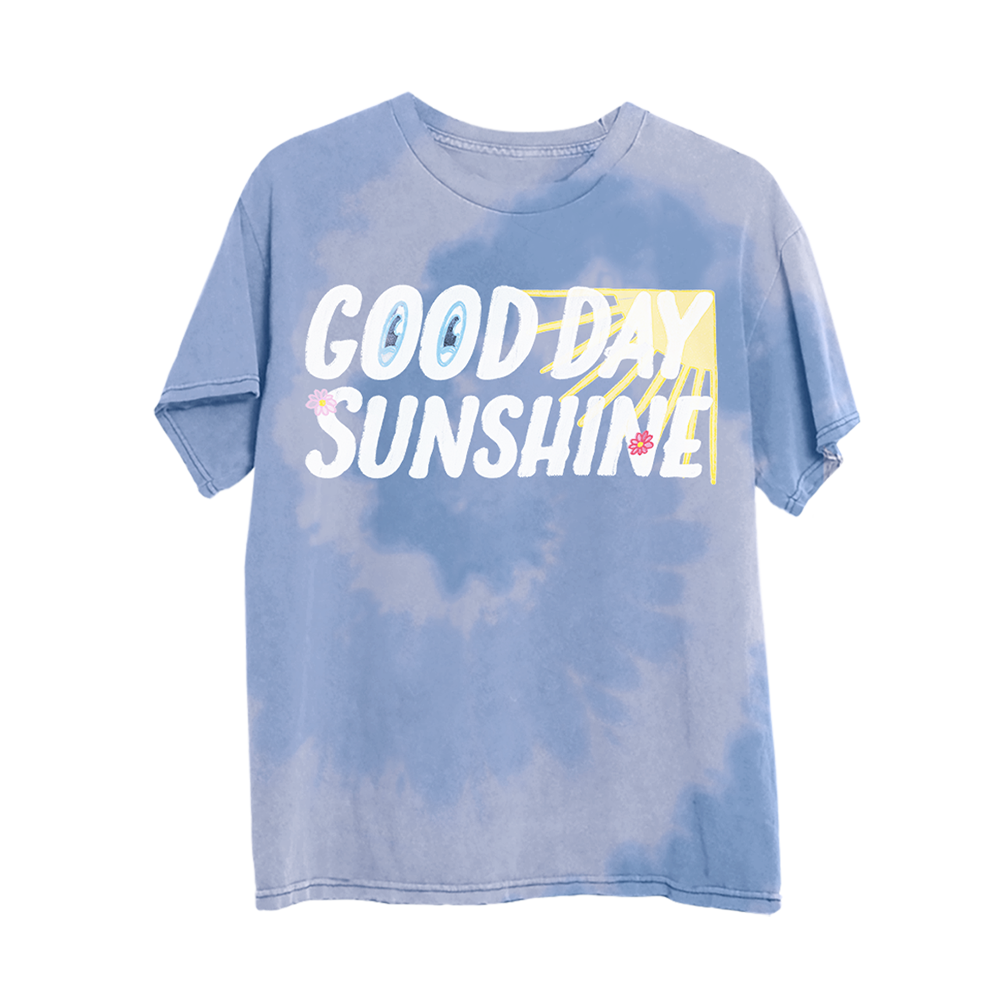 Good Day Sunshine Tie-Dye T-Shirt Front
