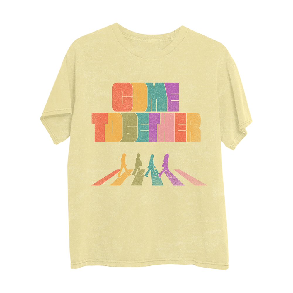Come Together Yellow T-Shirt Front