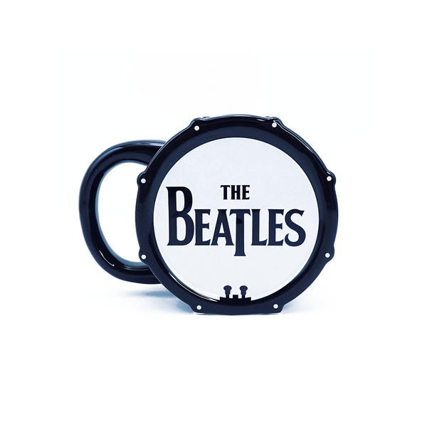 The Beatles Unisex Cotton Bucket Hat Drum Logo Black L/XL - Ooh La La  Factory