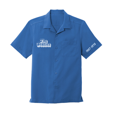 Blue 1967-1970 Button Down Camp Shirt