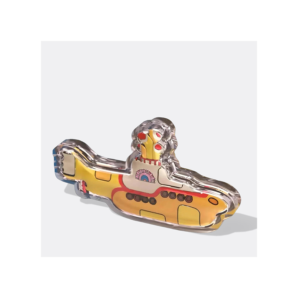 Limited Edition Precious Sounds Yellow Submarine Silver Collectible Coin
