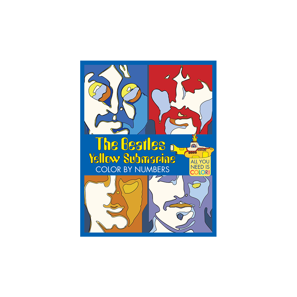 The Beatles x Insight Editions Yellow Submarine Color By Numbers