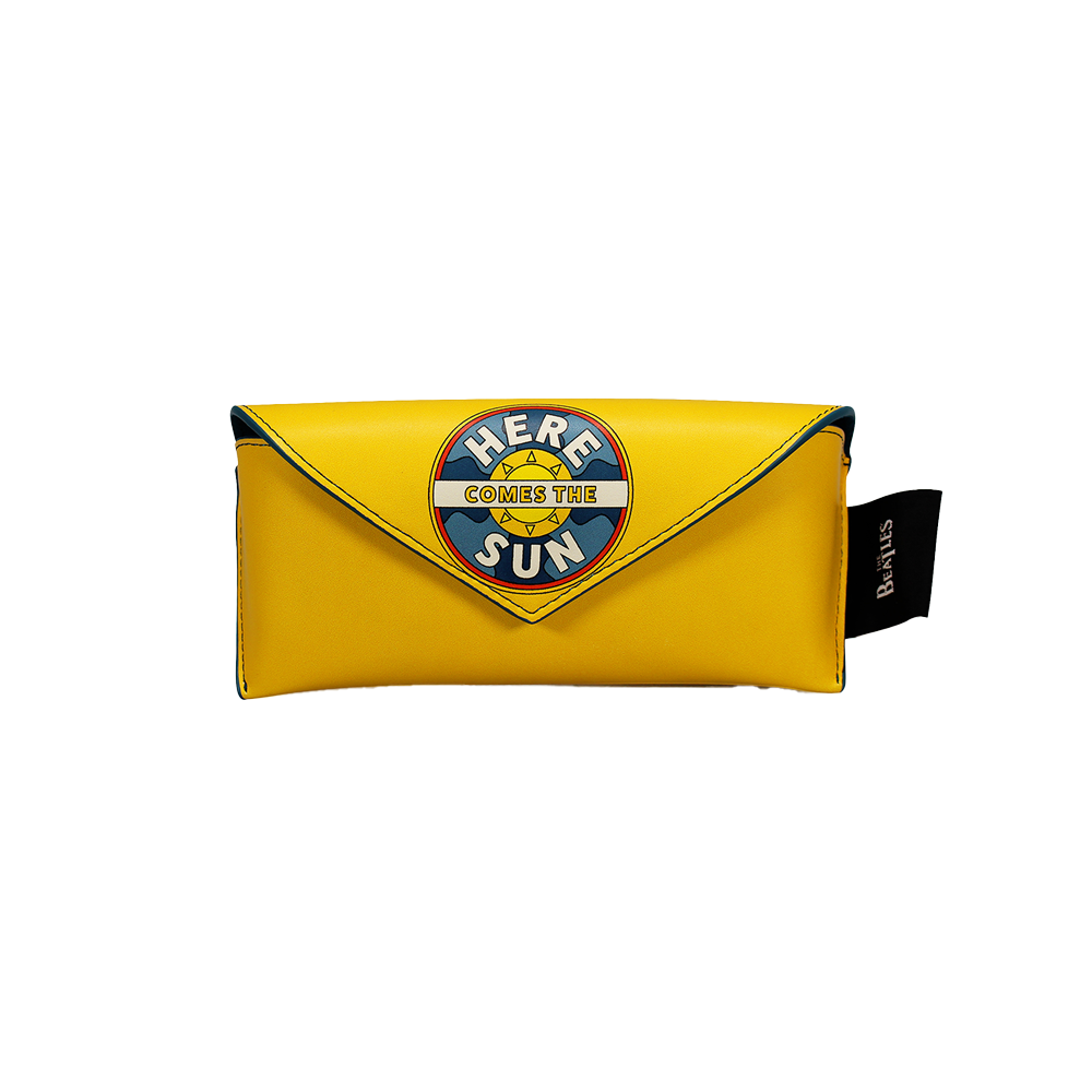 The Beatles x Half Moon Bay Here Comes The Sun Glasses Soft Case