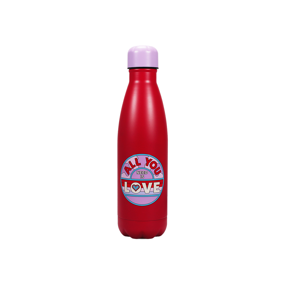 The Beatles x Half Moon Bay All You Need Is Love Water Bottle