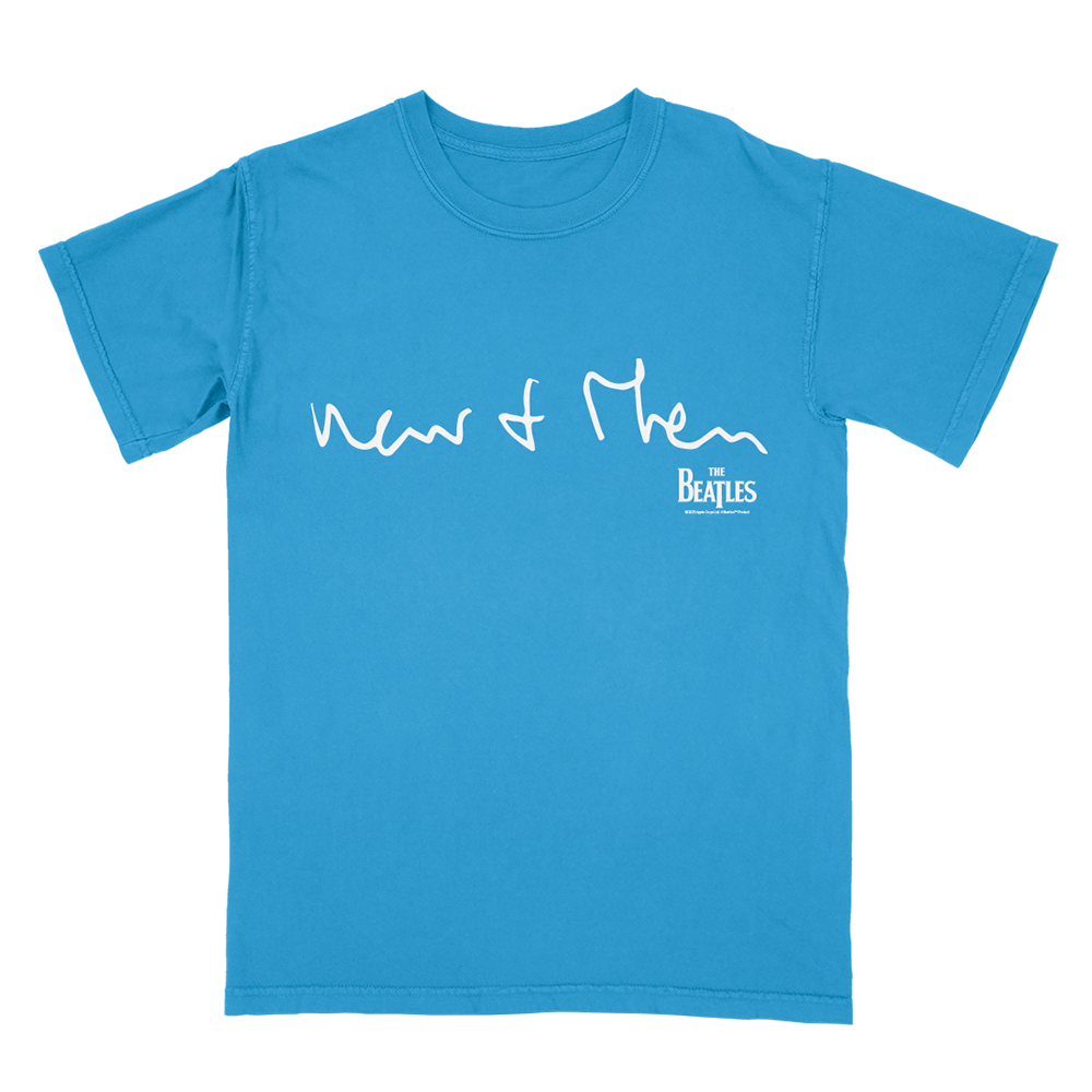 The Beatles love me do Tシャツ M 水色 Now and Then / Love Me Do Blue T-Shirt - The Beatles