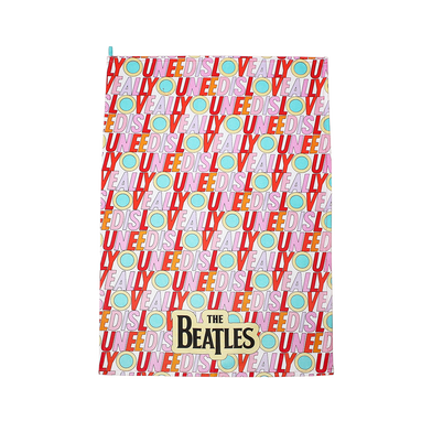 The Beatles x Half Moon Bay Love Tea Towel