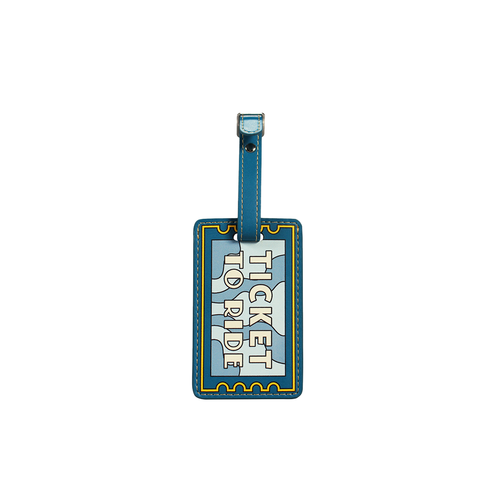 The Beatles x Half Moon Bay Ticket To Ride Luggage Tag