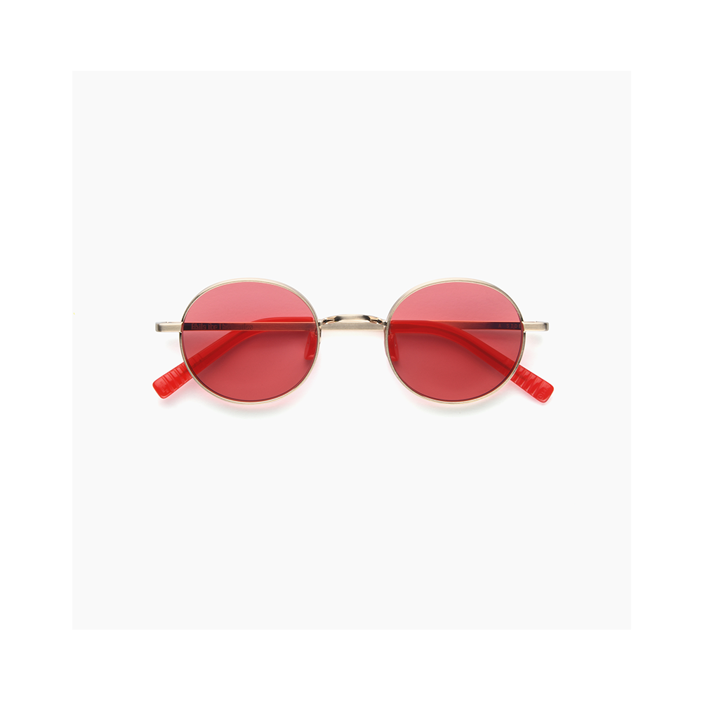 The Beatles x AKILA Eyewear - A Side Sunglasses - Gold/Rose Img. 3