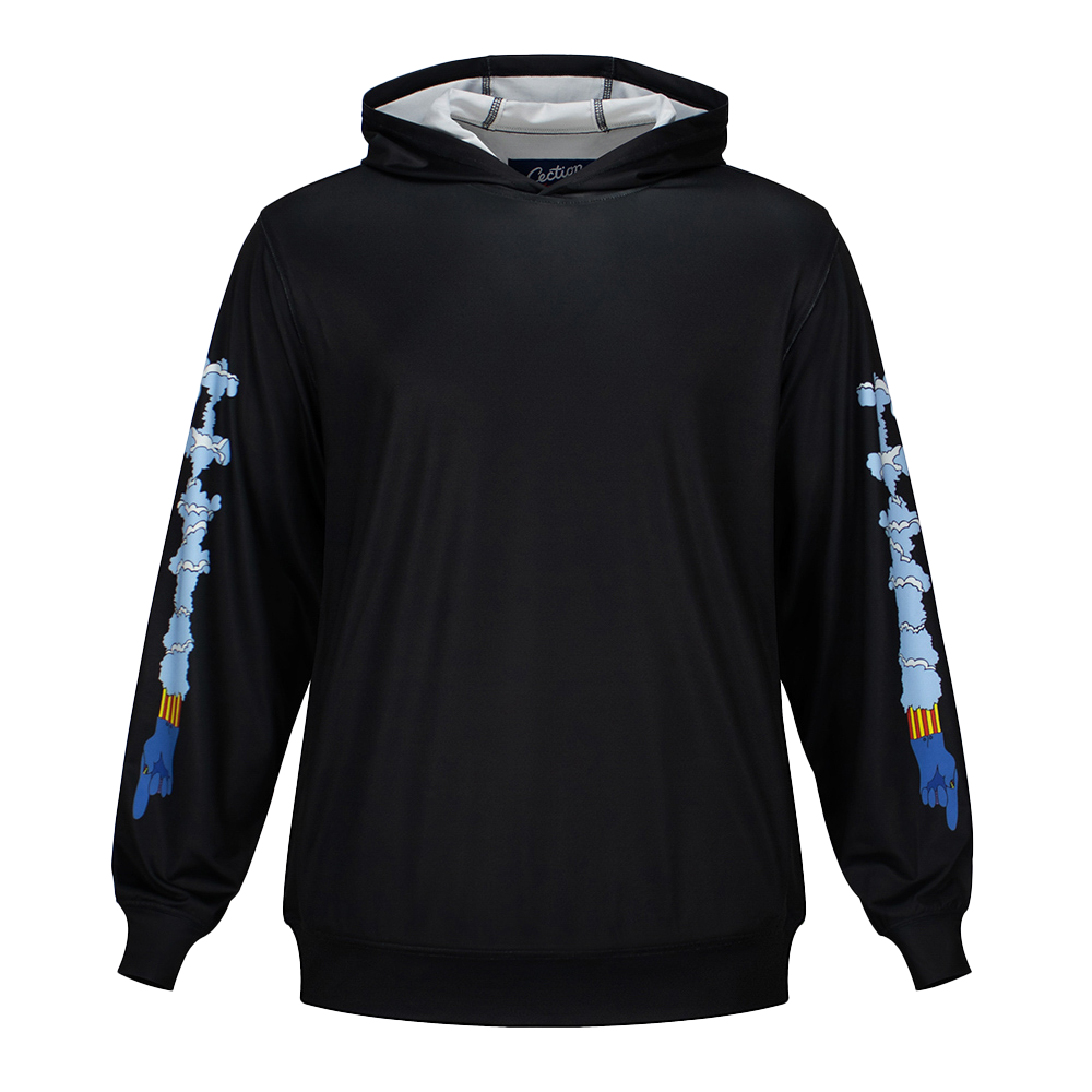 The Beatles x Section 119 Classic Print Hoodie -front