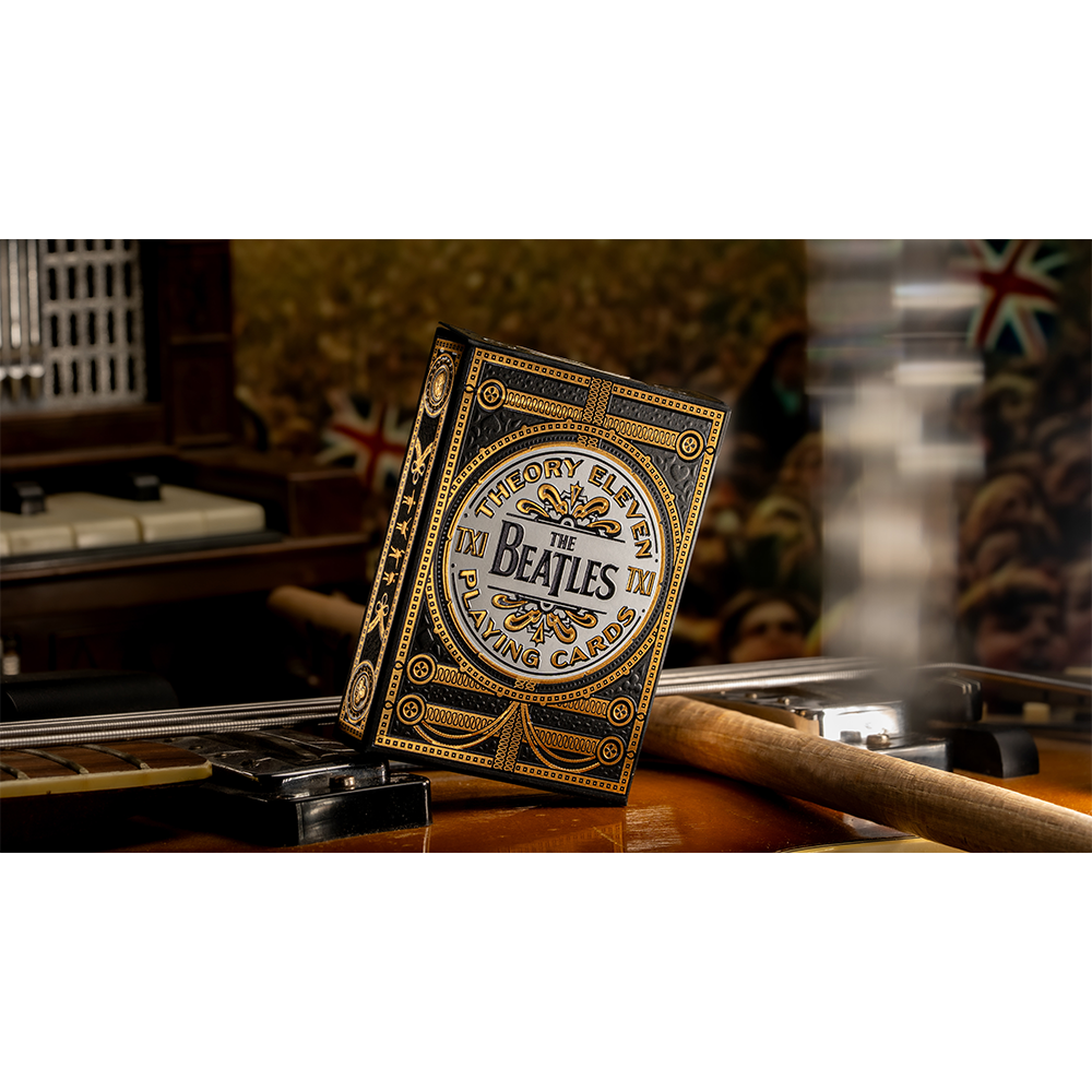The Beatles x Theory 11 Playing Cards - Black Edition