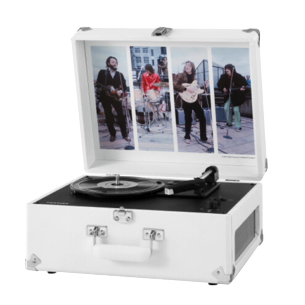 Crosley x The Beatles Let It Be Anthology Portable Turntable