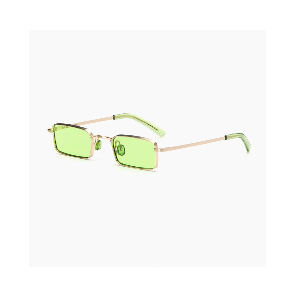 The Beatles x AKILA Eyewear - B Side Sunglasses - Green Img. 1