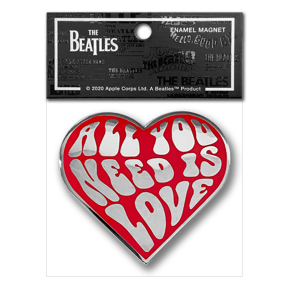 The Beatles All You Need Is Love Pin Badge Size One Size