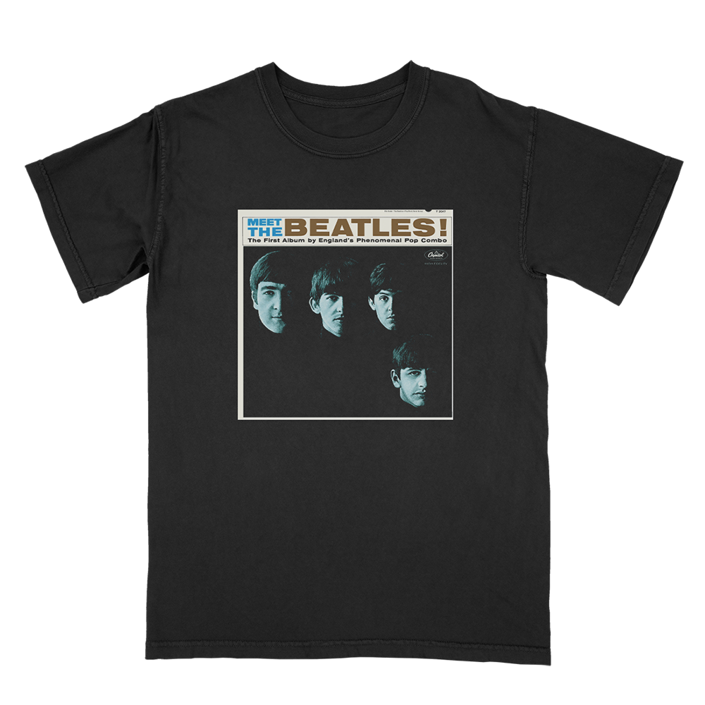 Meet The Beatles Album Cover T-Shirt Front