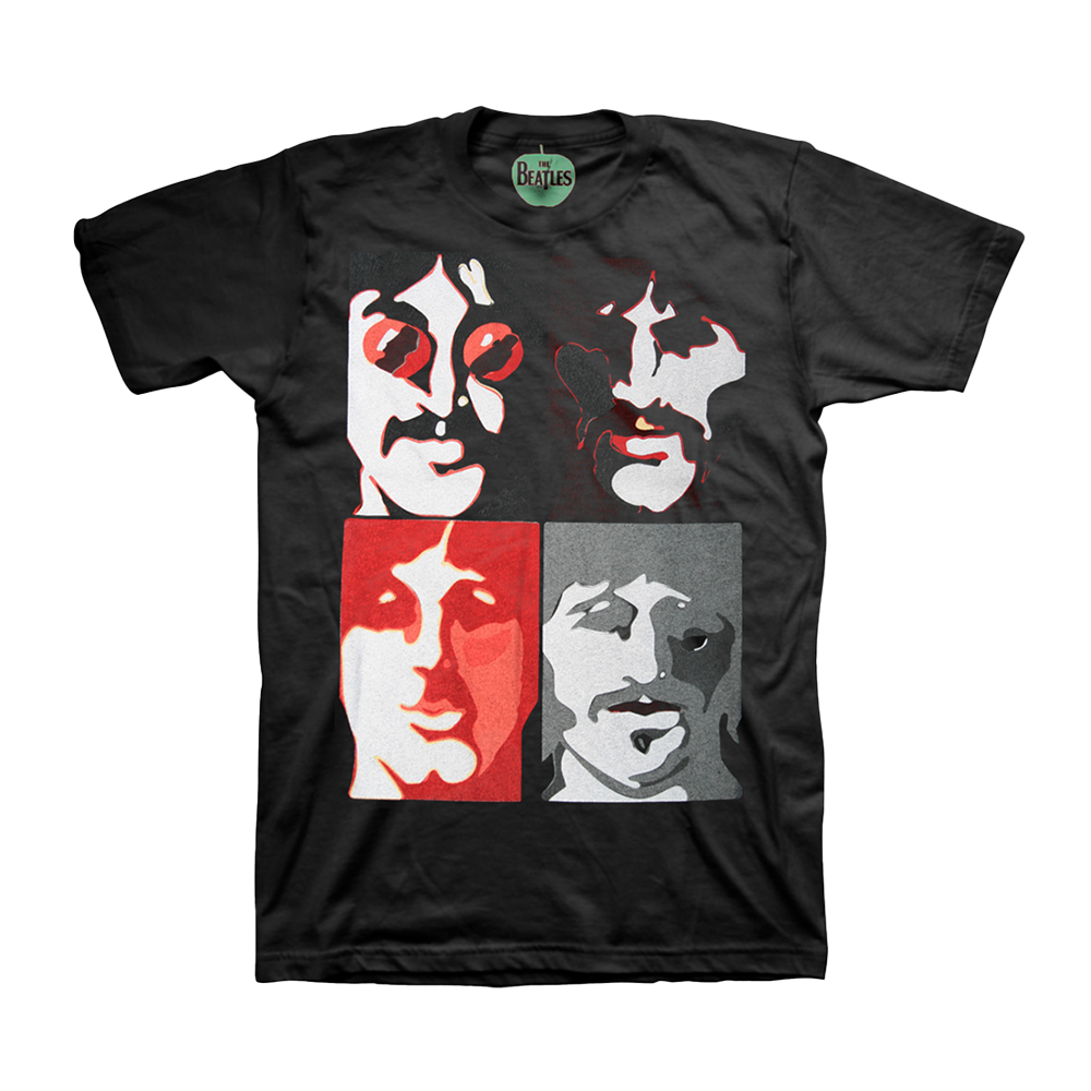 Four Square Yellow Submarine Abstract T-Shirt