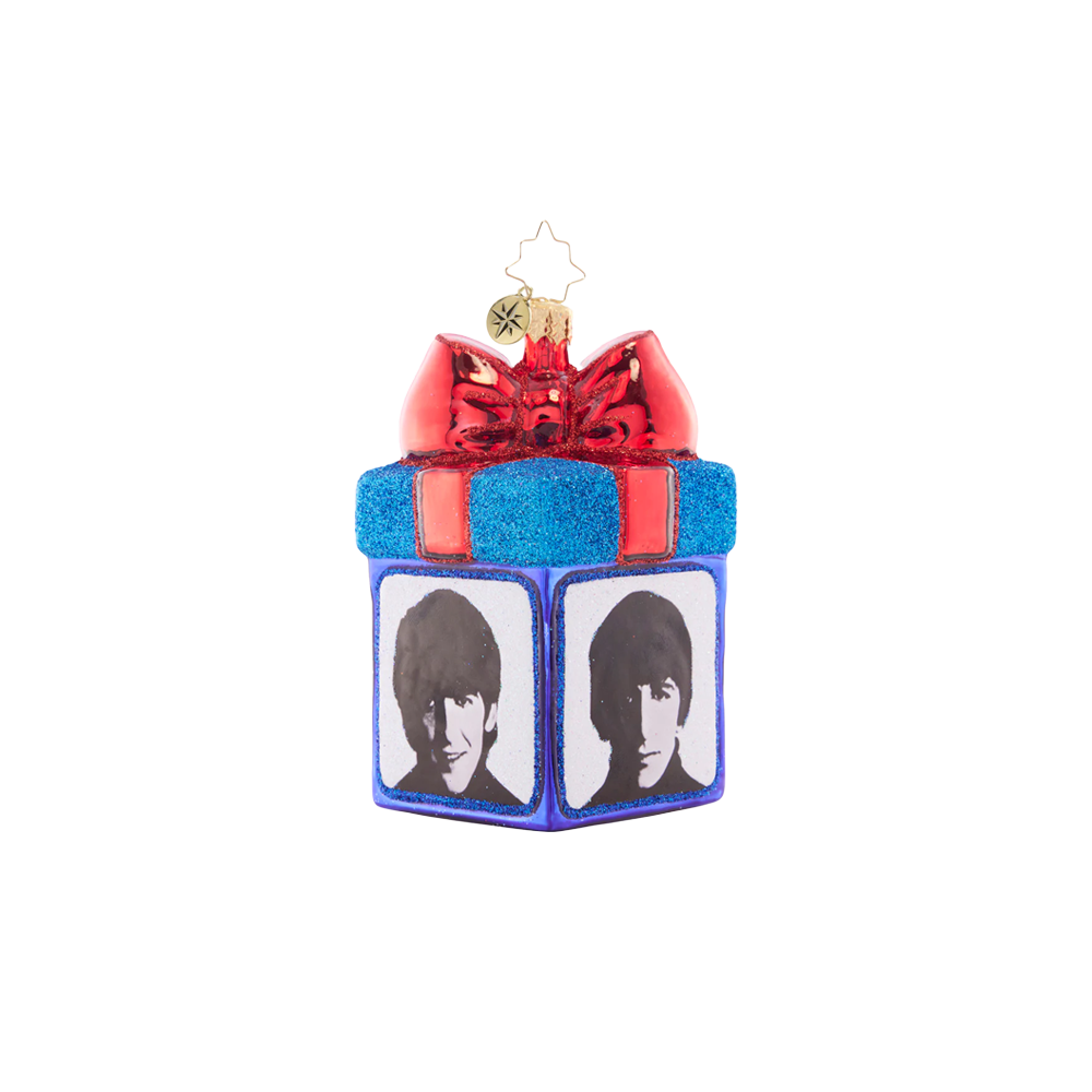 The Beatles x Radko Gather 'Round For Gifting Ornament Side 1