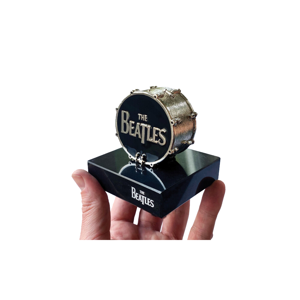 The Beatles Pennyroyal Drum Logo Desk Ornament Front