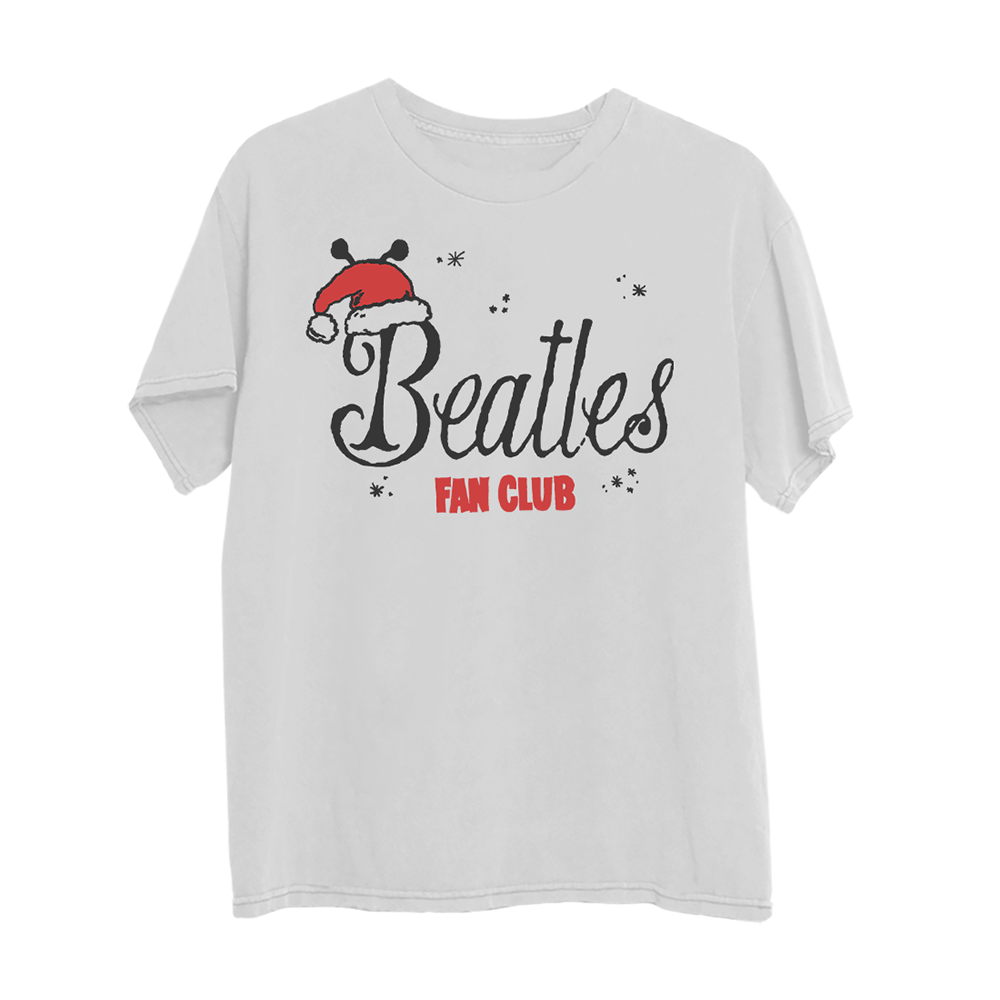 Holiday Fan Club White T-Shirt - The Beatles Official Store