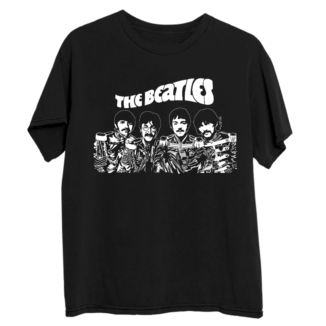 Sgt. Pepper Cartoon T Shirt The Beatles Official Store