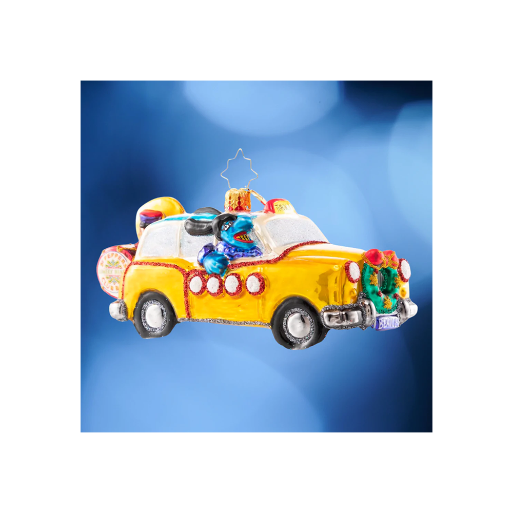 The Beatles x Radko Follow That Blue Meanie! Ornament - The