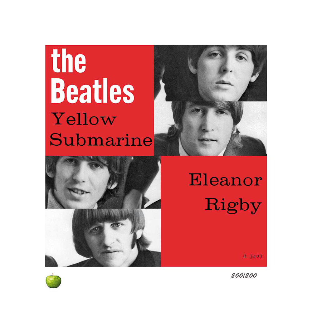 The Beatles x DenniLu "Yellow Submarine" Unframed