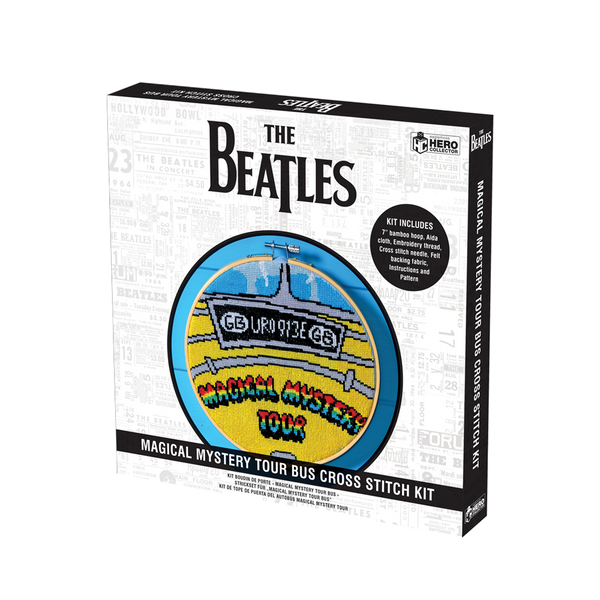 Magical Mystery Tour Bus Cross Stitch Kit – The Beatles Official