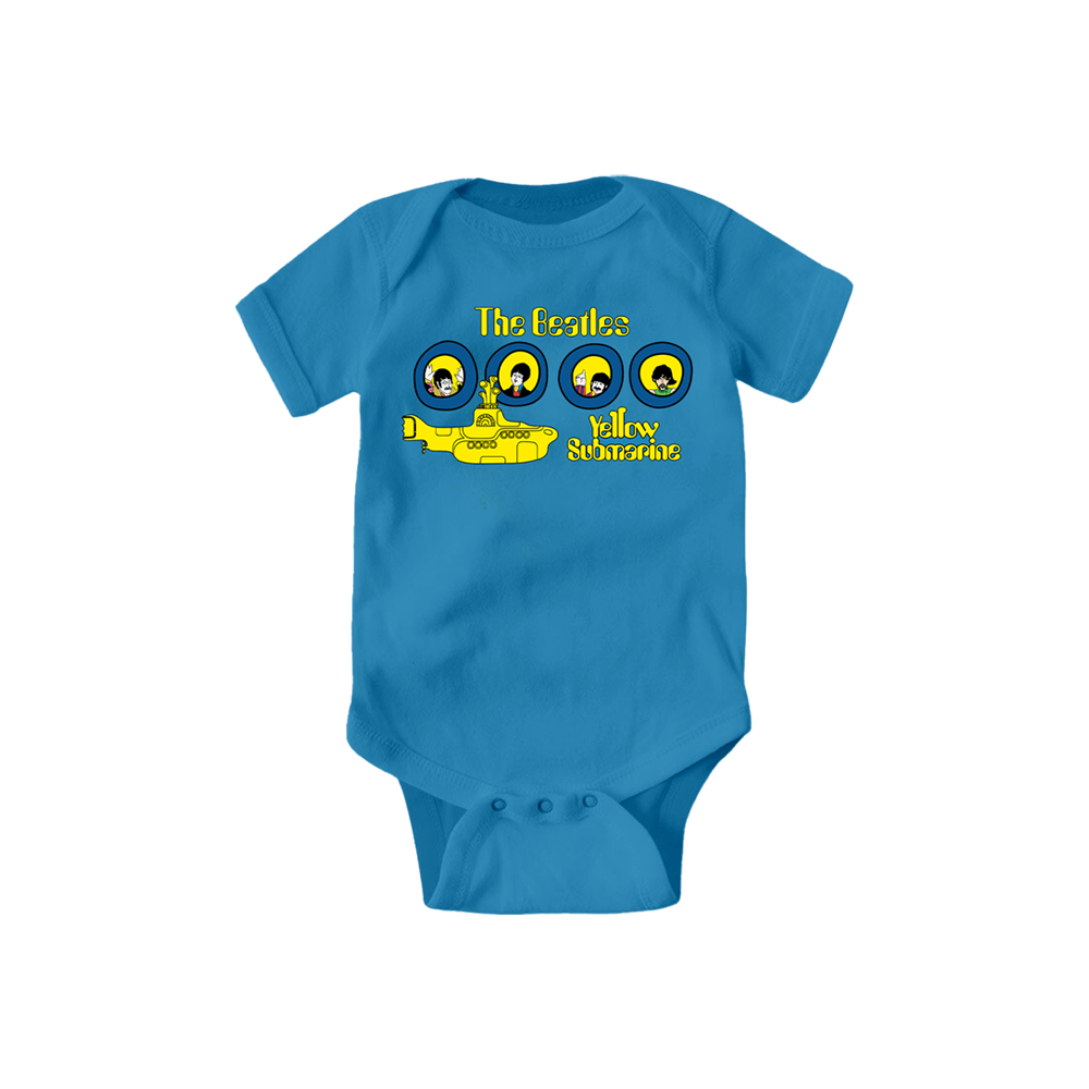 Yellow Submarine Portholes Onesie