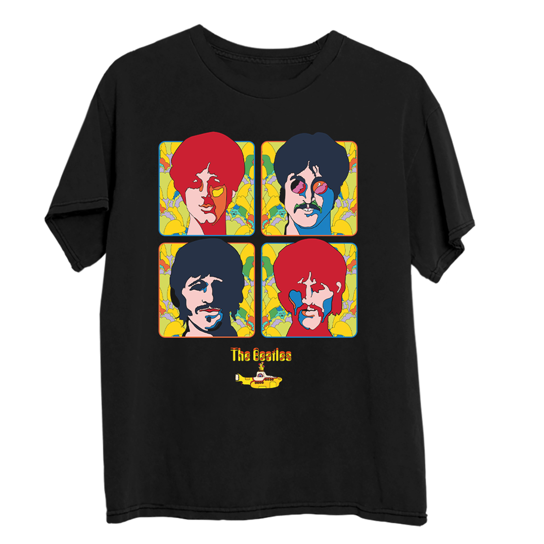 Yellow Submarine Block T-Shirt - The Beatles Official Store Yellow Submarine Block T-Shirt - The Beatles Official Store