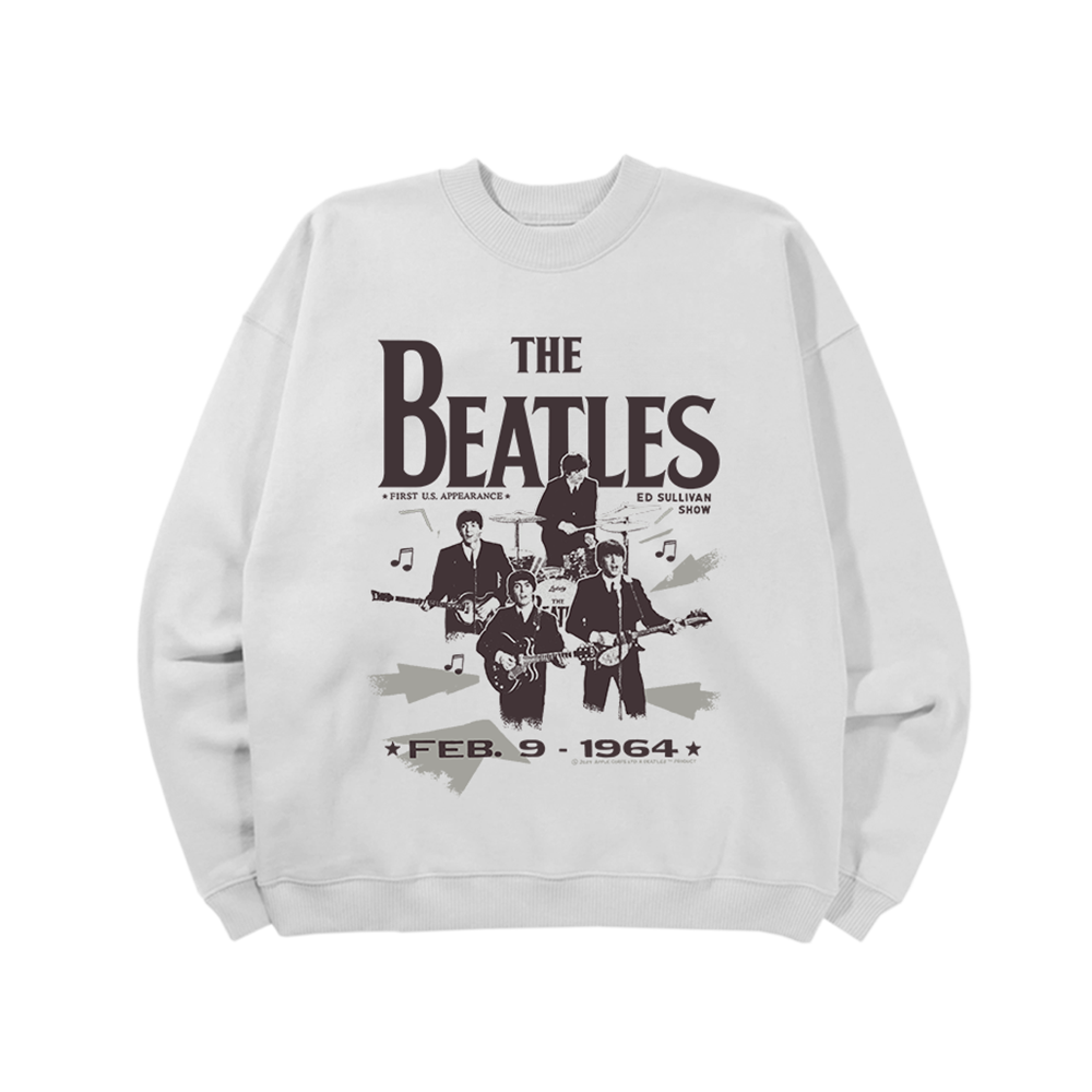 The Beatles 1964 Stage Photo Crewneck The Beatles Official Store