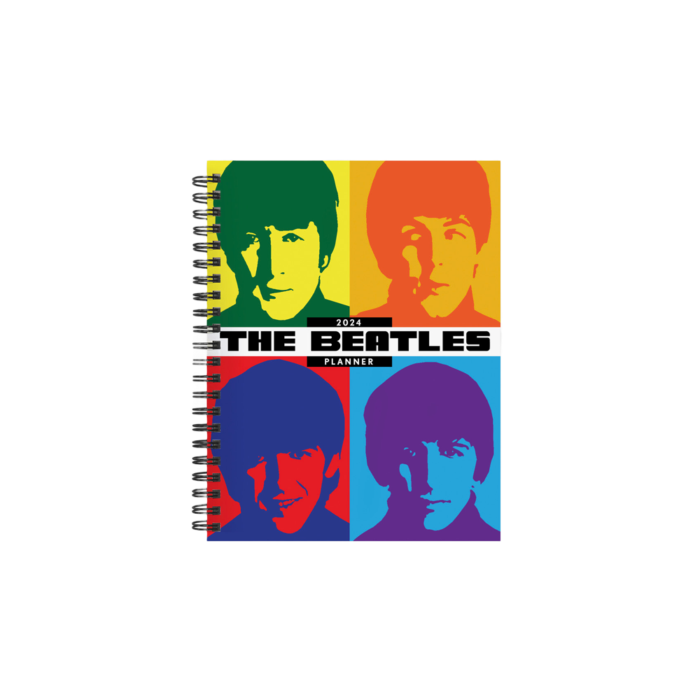 The Beatles 2024 Medium Weekly Planner-front