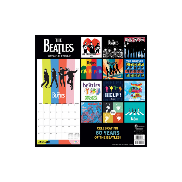 The Beatles 2024 Wall Calendar The Beatles Official Store