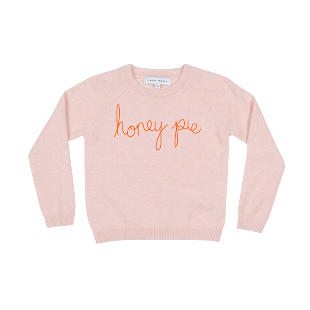 The Beatles x LINGUA FRANCA "honey pie" Kids Sweater