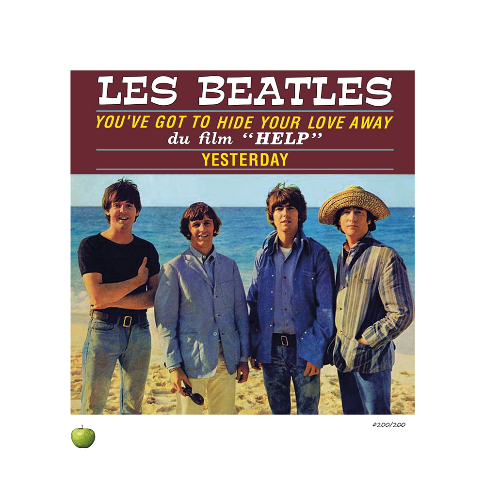 The Beatles x DenniLu "Yesterday" Unframed
