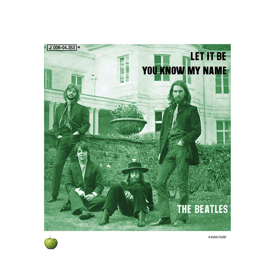 The Beatles x DenniLu "Let It Be" Unframed