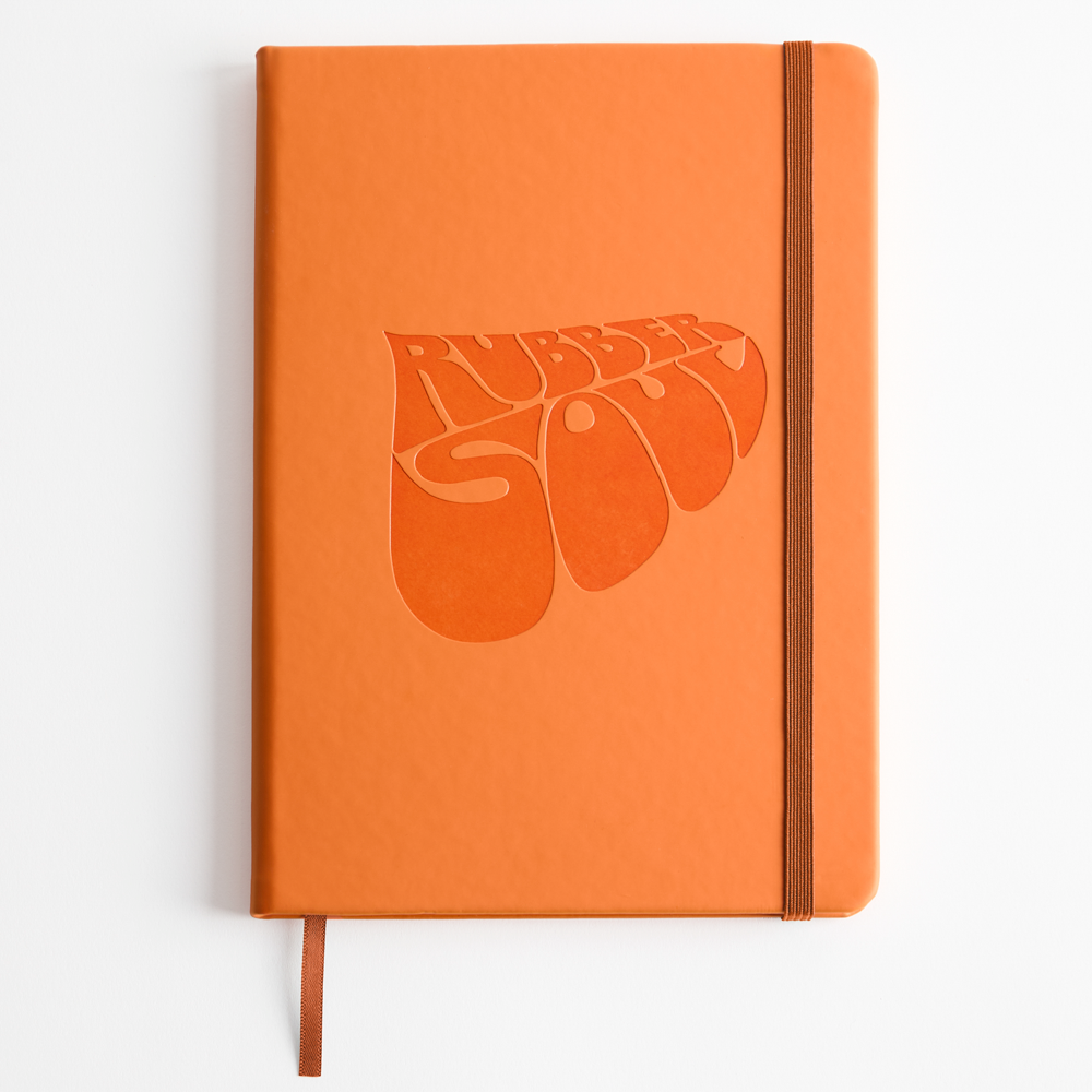 Rubber Soul Embossed Notebook Front