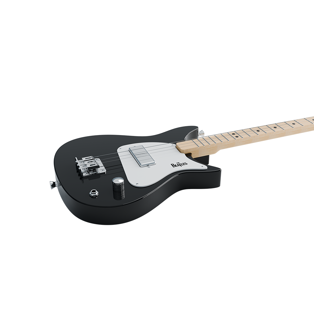 Beatles x Loog Electric Guitar (Black) Side