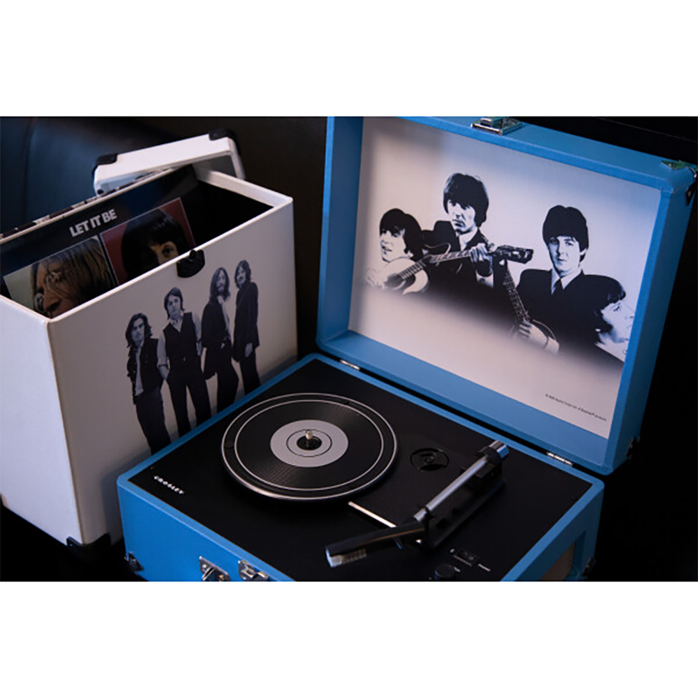 Crosley x The Beatles Anthology Portable Turntable 9 
