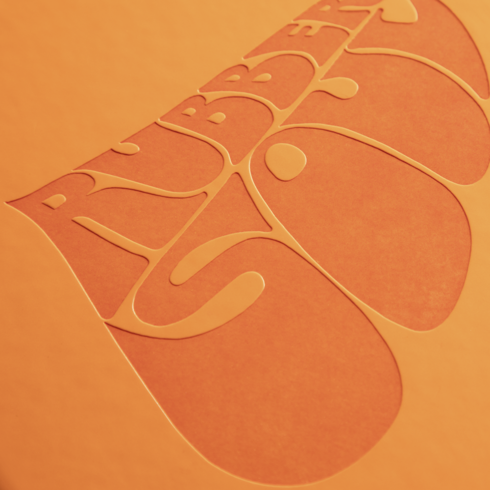 Rubber Soul Embossed Notebook Detail 1