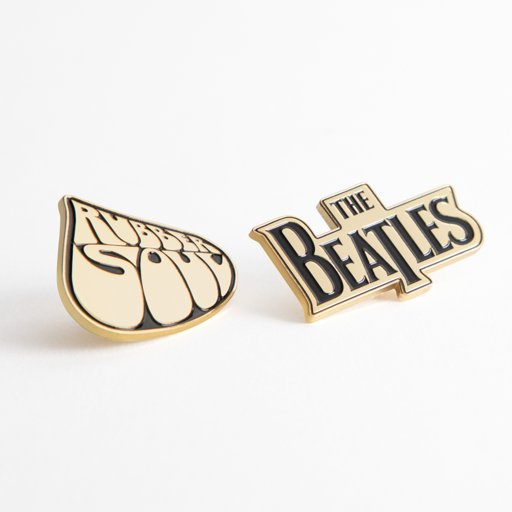 Rubber Soul Pin Badge Set Pins